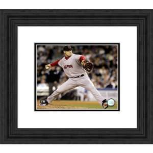 Framed Jonathan Papelbon Boston Red Sox Photograph  