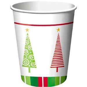  Trendy Trees Paper Cups 8ct