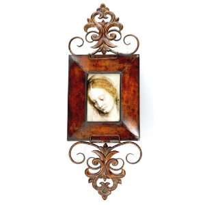  Antique Gold Frame and Wall Easel   Holds 5 x 7 Photo 