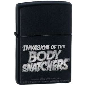 Zippo Invasion of the Body Snatchers Movie Lighter, Black Matte 