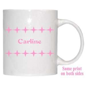  Personalized Name Gift   Carline Mug 