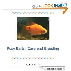 Rosy Barb  Care and Breeding Kasidit Wannurak  Kindle 