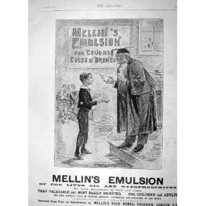  1896 Advertisement Mellin Emulsion Peckham London