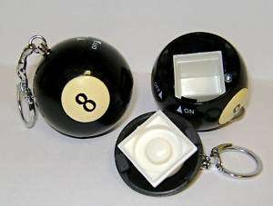 Ball Secret Stash Keychain Magic   Hidden Compartment  