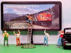 Canadian National Railways Billboard O Train 1/43 car  