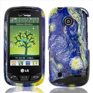 Starry Night Hard Case Cover for LG Cosmos Touch VN270  