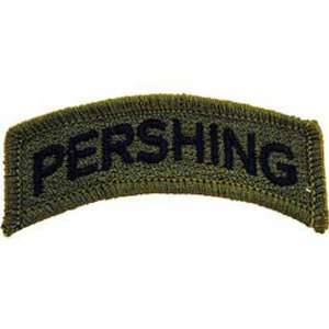  U.S. Army Pershing Patch Green 2 1/2 Patio, Lawn 