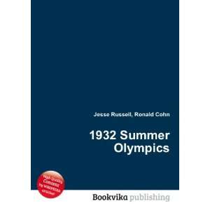  1932 Summer Olympics Ronald Cohn Jesse Russell Books