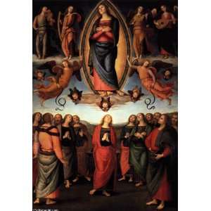  FRAMED oil paintings   Pietro Perugino   24 x 34 inches 