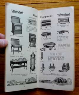 1920s Standard Cook Stove Co Catalog & Cookbook  