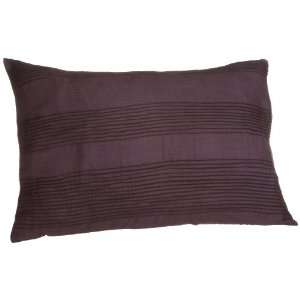   Klein Home Textured Crepe Pillow, Cassis 