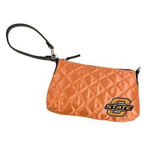 Oklahoma State Cowboys Quilted Wristlet Purse