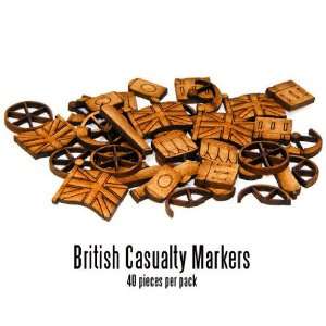    Black Powder 28mm Napoleonic British Casualty Markers Toys & Games