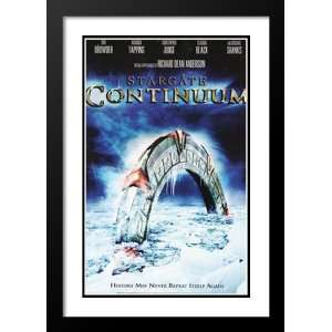 Stargate Continuum 20x26 Framed and Double Matted Movie Poster 