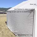  Hi Qual 4 Season Canvas Wall Tent w/ Wood Stove & Other Accs  