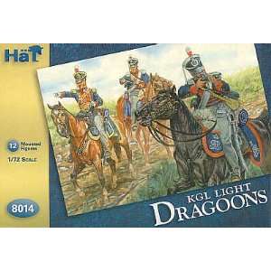   German Legion Light Dragoons & Horses (24) 1/72 Hat Toys & Games