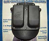 NEW RUGER SR9 SR9c SR40 FOBUS DOUBLE MAGAZINE POUCH MAG PADDLE 6900PMP 