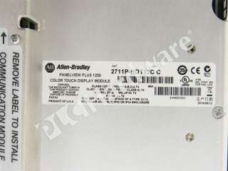 NEW* Allen Bradley 2711P T12C4D6 /A PanelView Plus CE 1250 Touch 