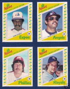 1982 Topps Squirt Complete 22 Card Set  