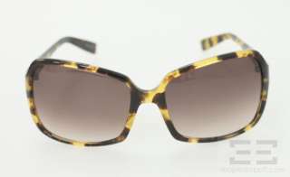 Oliver Peoples Brown Tortoise Square Frame Candice Sunglasses With 