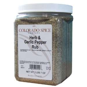 Colorado Spice Herb and Garlic Pepper Rub, 39 Ounce