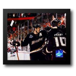  Chris Pronger   2007 Stanley Cup Game 1 14x12 Framed Art 