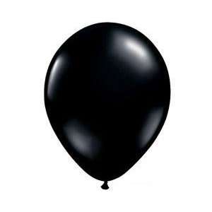  17 Inch Latex Balloons Black (Premium Helium Quality) Pkg 