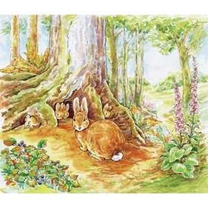  Flopsy, Mopsy, Cotton Tail & Peter Wall Mural