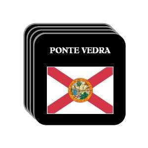  US State Flag   PONTE VEDRA, Florida (FL) Set of 4 Mini 