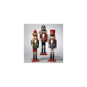  Set of 3 Wooden Time Honored Royal Christmas Nutcrackers 