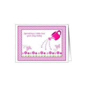  Sprinkling You With Love Notecards Paper Greeting Cards 