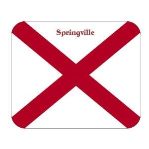  US State Flag   Springville, Alabama (AL) Mouse Pad 