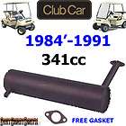 Club Car Gas Golf Cart 1986 91 341cc Engine Piston Kit .50mm Oversize