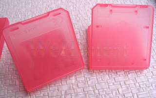 Nintendo DS / Lite Red Game Cases Cartridge Case x 20  