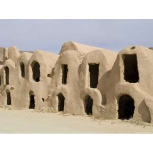 Berber Grain Storage Units, Now a Hotel, Ksar Halouf, Tunisia, North 