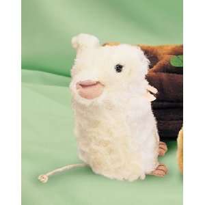  Forest Mouse Small White Fuzzy Town Plush Toys & Games