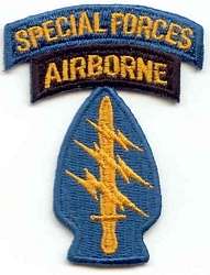 ARMY 5TH SPECIAL FORCES A/B PATCH**  