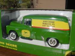 JOHN DEERE 1957 DODGE D100 TOWN PANEL BANK 1997 EDITION 4 LEGGED DEER 