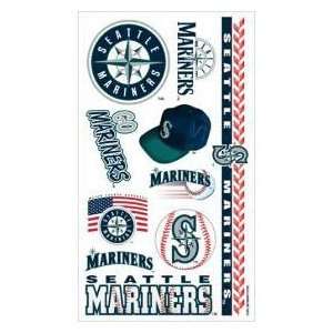   Seattle Mariners MLB Temporary Tattoos (10 Tattoos)