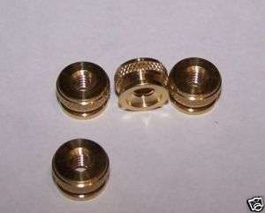 Brass Replacement Spark Plug Thumb Nuts 8/32 Thread  