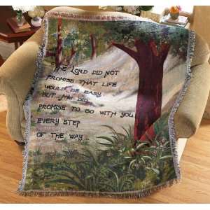 The Lords Promise Religious Tapestry Throw Blanket By 