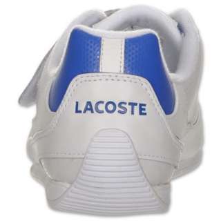 NEW Lacoste Radium S SN SPM Casual Leather White Blue Mens Shoes Size 