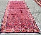 beautiful plush antique persian bidjar herati wool oriental rug runner