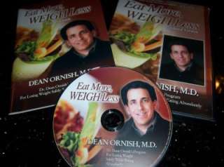 DEAN ORNISH EAT MORE WEIGH LESS DVD DIET EXCERCISE  
