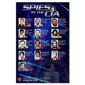  Spies in the CIA 23x35 Education Large Poster by  