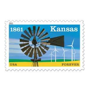  Kansas Statehood 20 X Forever Us Postage Stamps 