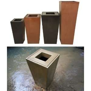 Axiom Square Tapered Planter