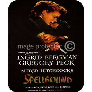  Spellbound Alfred Hitchcock Vintage Movie MOUSE PAD 