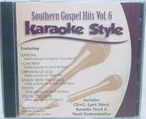 Southern Gospel Hits V6 Christian Karaoke NEW CD+G  