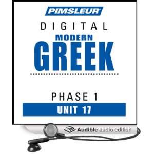Greek (Modern) Phase 1, Unit 17 Learn to Speak and Understand Modern 